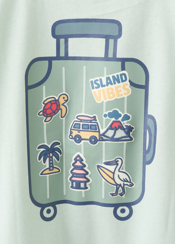 MANGO MTRAVEL 27016344-45 MANGO KIDS BABY BOY T-SHIRT SHORT SLEEVE