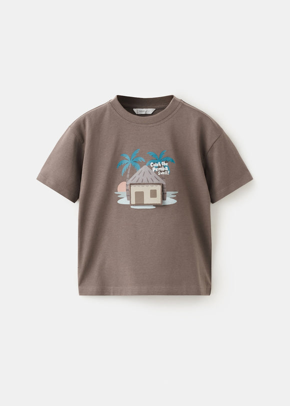 MANGO CABIN 27016347-32 MANGO KIDS BABY BOY T-SHIRT SHORT SLEEVE
