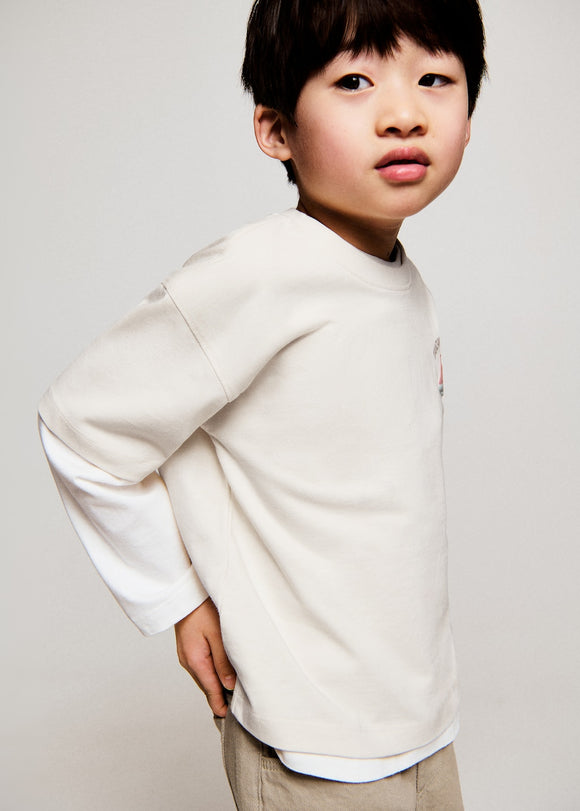 MANGO BLAZE 27016348-05 MANGO KIDS BABY BOY T-SHIRT SHORT SLEEVE
