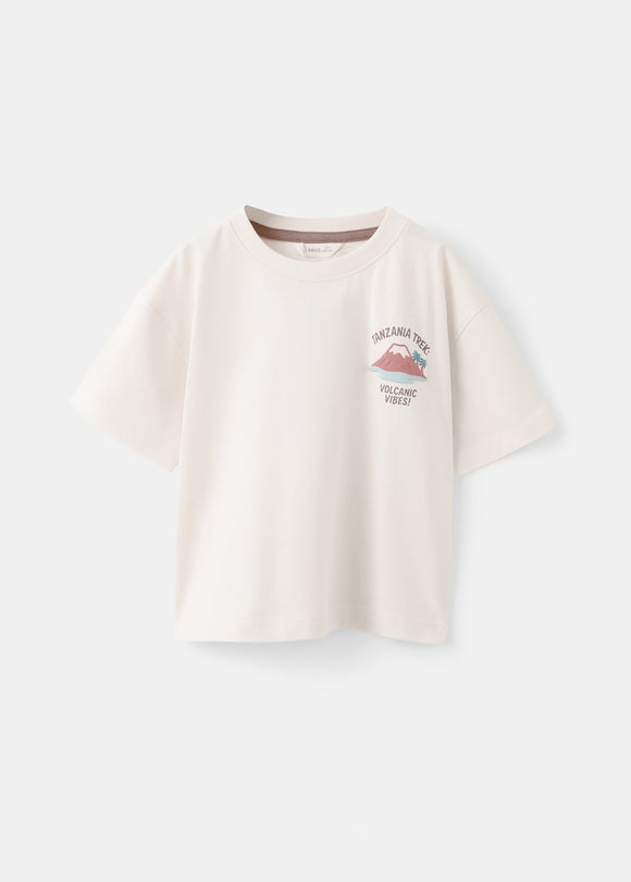 MANGO BLAZE 27016348-05 MANGO KIDS BABY BOY T-SHIRT SHORT SLEEVE