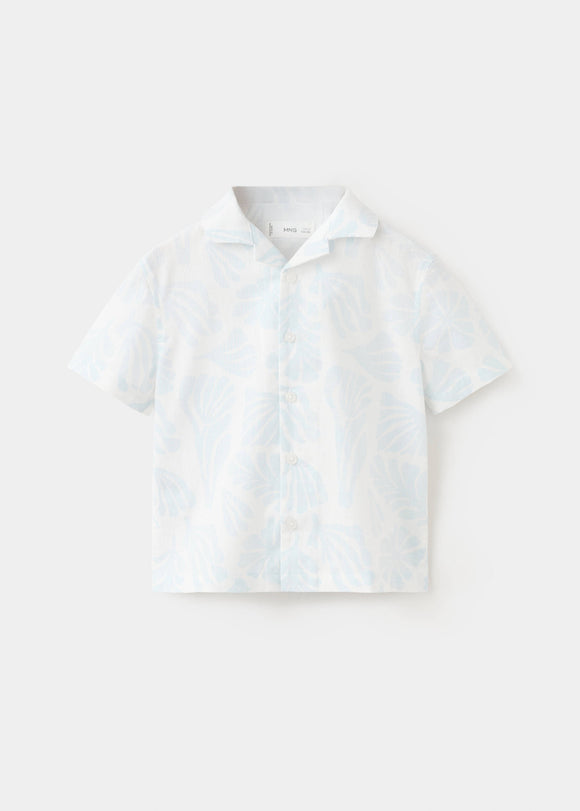 MANGO CORFU 27016729-01 MANGO KIDS BABY BOY SHIRT SHORT SLEEVE