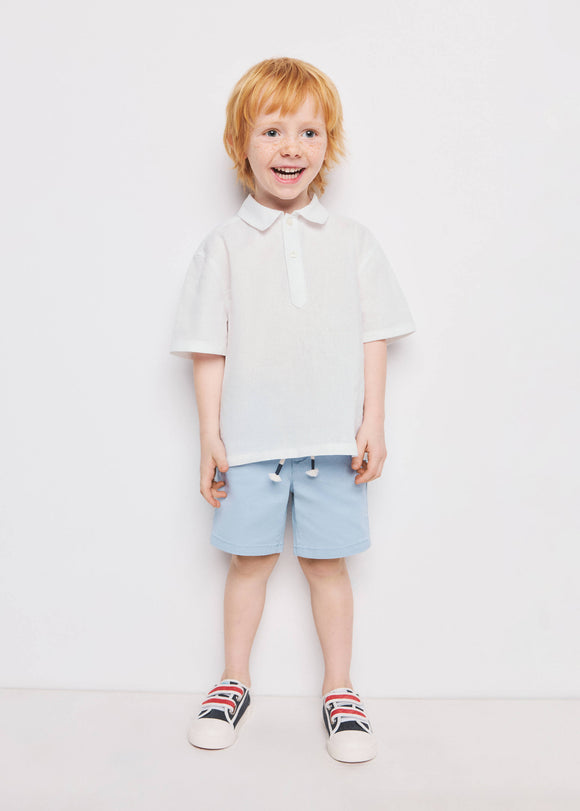 MANGO MILOS 27016730-01 MANGO KIDS BABY BOY SHIRT SHORT SLEEVE