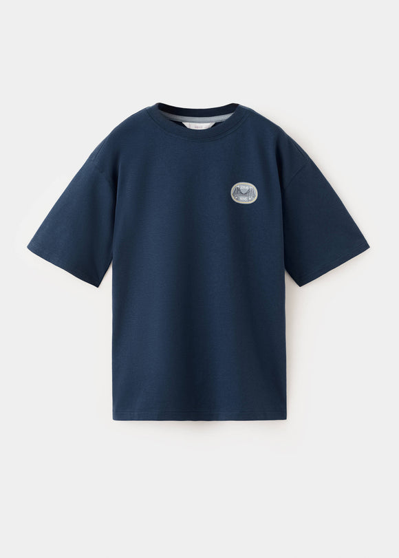 MANGO SKYLINE 27016732-56 MANGO KIDS BOY T-SHIRT SHORT SLEEVE