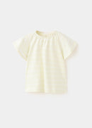 MANGO STRIP 27016738-11 MANGO KIDS BABY GIRL T-SHIRT SHORT SLEEVE-1
