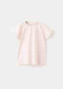 MANGO STRIP 27016738-85 MANGO KIDS BABY GIRL T-SHIRT SHORT SLEEVE-1