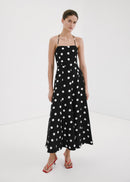 MANGO DOTY 27017154-99 MANGO WOMEN DRESS FULL LENGTH-2