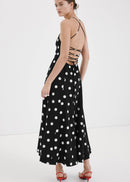 MANGO DOTY 27017154-99 MANGO WOMEN DRESS FULL LENGTH-3