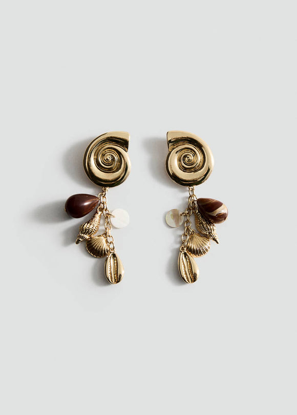 MANGO ALMA 27017797-OR MANGO WOMEN EAR RING