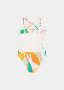 MANGO ORANGEKG 27017900-01 MANGO KIDS GIRL SWIM SUIT-5