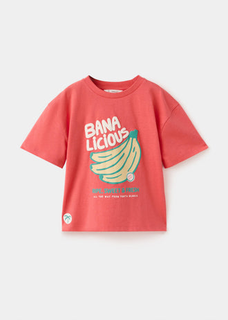 MANGO ABANANA 27017916-87 MANGO KIDS BABY BOY T-SHIRT SHORT SLEEVE