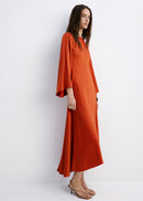 MANGO ROUSE-A 27019066-79 MANGO WOMEN DRESS-2