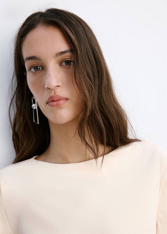 MANGO ROUSE-A 27019066-83 MANGO WOMEN DRESS