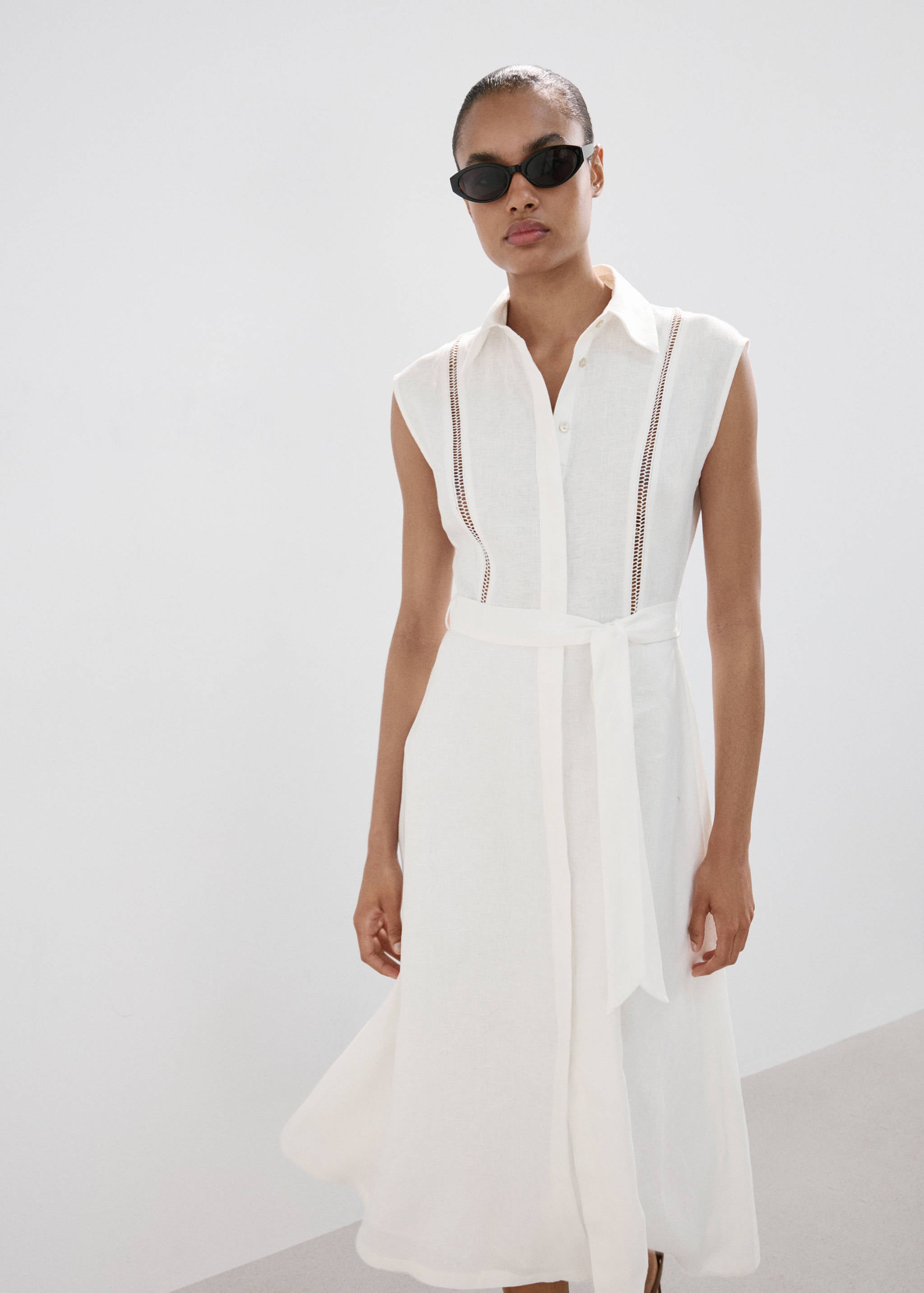 mango shirt dress MANGO CATY2 27019071-05 MANGO WOMEN DRESS