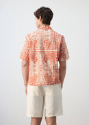 MANGO MADRASP 27019210-25 MANGO MAN SHIRT SHORT SLEEVE-3