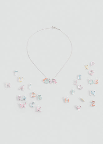 MANGO LETRI 27021213-OR MANGO KIDS GIRL NECKLACE