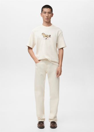 MANGO APOLLOH-H 27021240-05 MANGO MAN T-SHIRT SHORT SLEEVE
