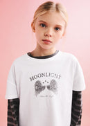 MANGO MOON 27021538-02 MANGO KIDS GIRL T-SHIRT SHORT SLEEVE-1