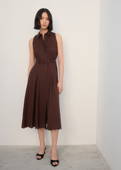 MANGO BLOOMER-H 27022552-30 MANGO WOMEN DRESS FULL LENGTH