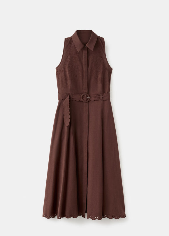 MANGO BLOOMER-H 27022552-30 MANGO WOMEN DRESS FULL LENGTH