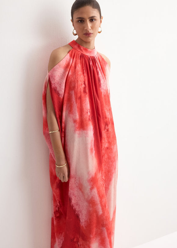 MANGO ANNIE-A 27024075-70 MANGO WOMEN DRESS FULL LENGTH