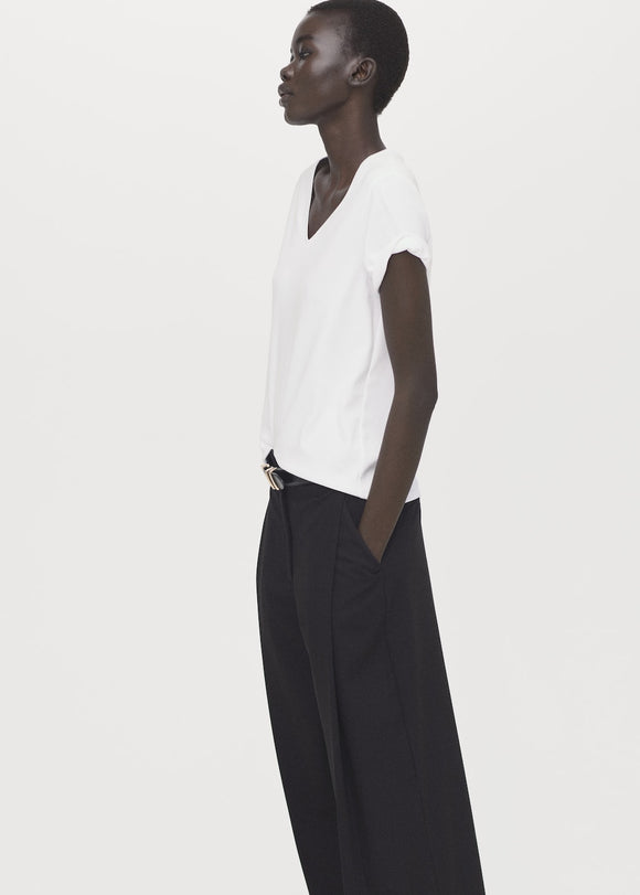 MANGO RITAPI 27024092-01 MANGO WOMEN T-SHIRT SHORT SLEEVE