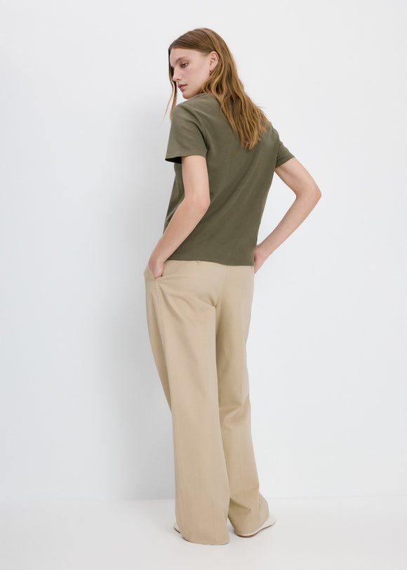 MANGO RITAPI 27024092-37 MANGO WOMEN T-SHIRT SHORT SLEEVE