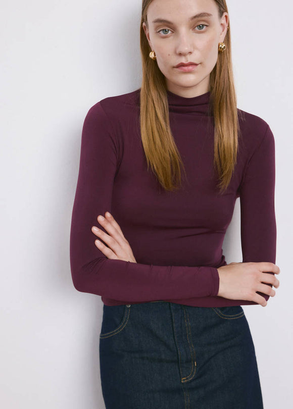 MANGO POLI 27025831-78 MANGO WOMEN T-SHIRT LONG SLEEVE