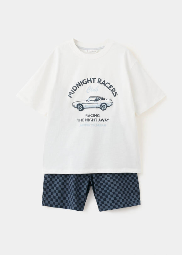 MANGO RACERPI 27025964-02 MANGO KIDS BOY PIJAMAS