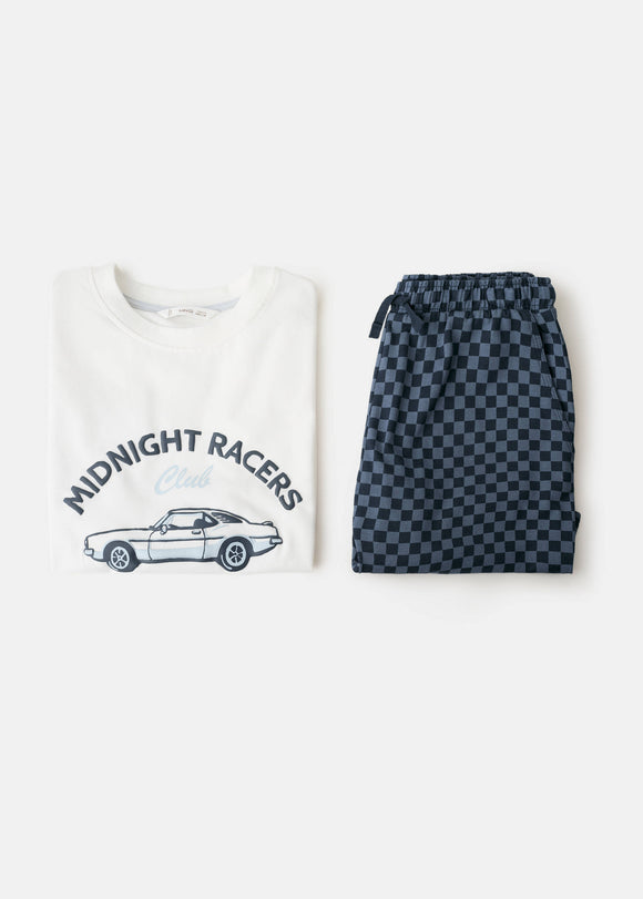 MANGO RACERPI 27025964-02 MANGO KIDS BOY PIJAMAS