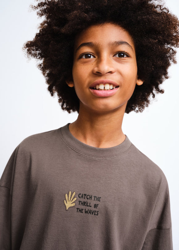 MANGO SPELL 27026341-30 MANGO KIDS BOY T-SHIRT SHORT SLEEVE