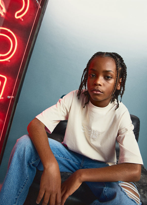 MANGO LEGEND 27026343-07 MANGO KIDS BOY T-SHIRT SHORT SLEEVE