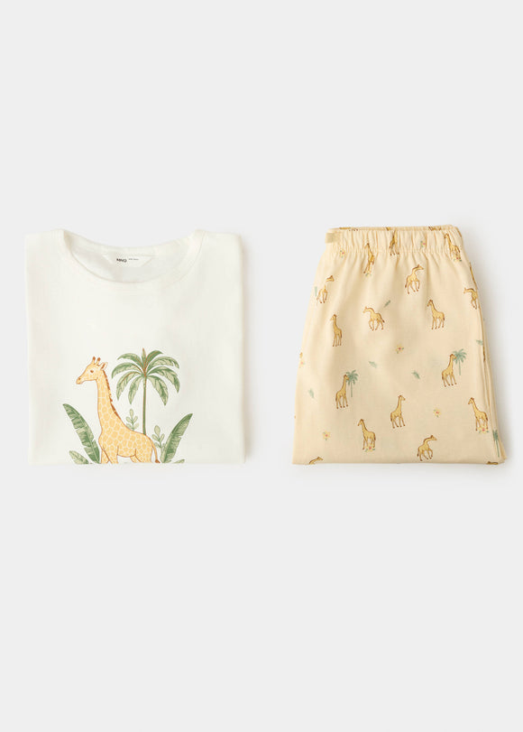 MANGO GIRAF 27026748-02 MANGO KIDS GIRL PIJAMAS