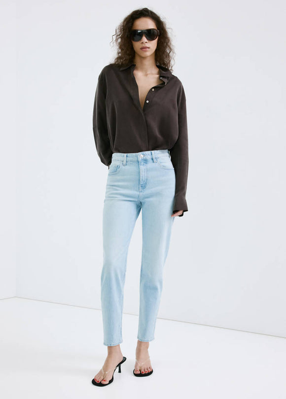 MANGO NEWMOM 27027147-TC MANGO WOMEN DENIM JEANS