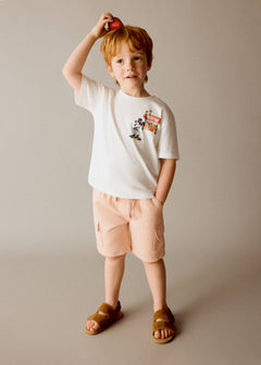 MANGO MIMOUSE 27027930-01 MANGO KIDS BABY BOY T-SHIRT SHORT SLEEVE