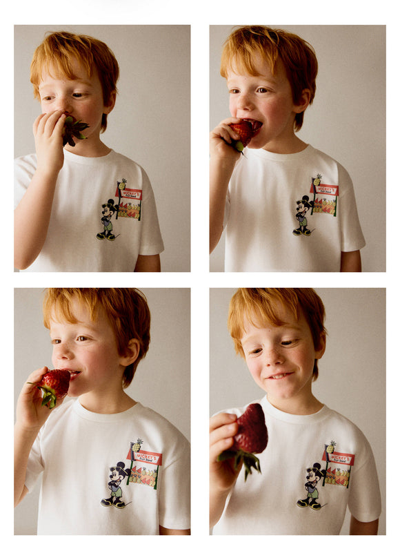 MANGO MIMOUSE 27027930-01 MANGO KIDS BABY BOY T-SHIRT SHORT SLEEVE