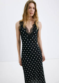 MANGO SILVERI 27027935-99 MANGO WOMEN DRESS FULL LENGTH