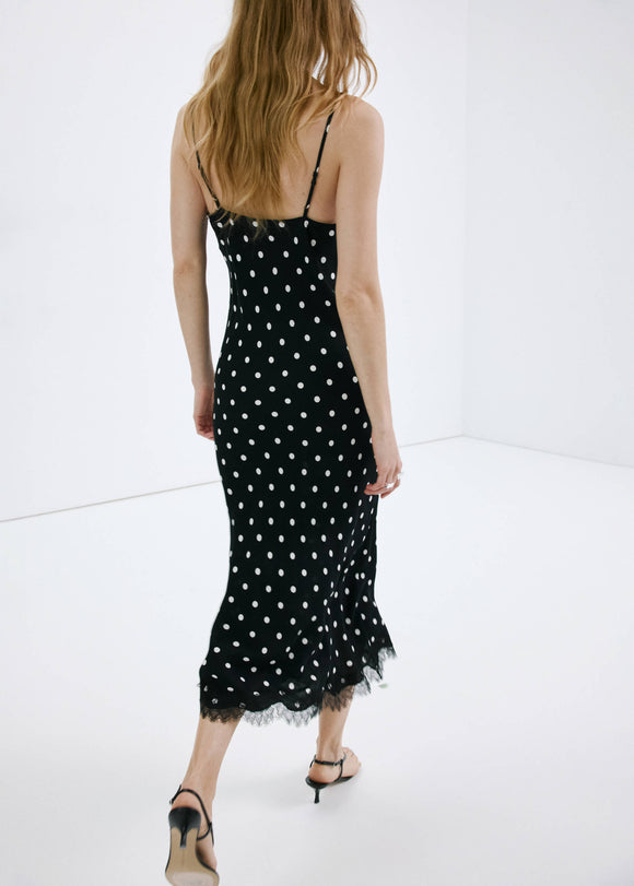 MANGO SILVERI 27027935-99 MANGO WOMEN DRESS FULL LENGTH