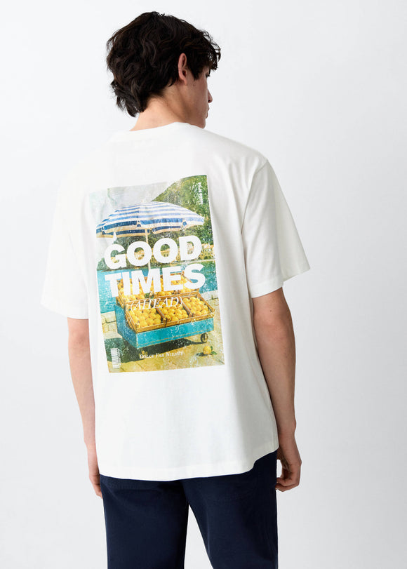 MANGO LEMON 27027938-02 MANGO KIDS BOY T-SHIRT SHORT SLEEVE