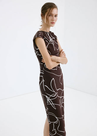 MANGO DANIELA 27027943-30 MANGO WOMEN DRESS FULL LENGTH