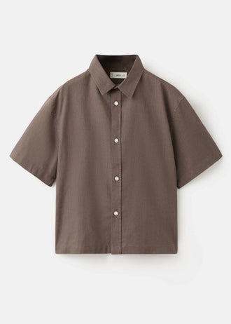 MANGO TORTUGA 27028266-30 MANGO KIDS BOY SHIRT SHORT SLEEVE