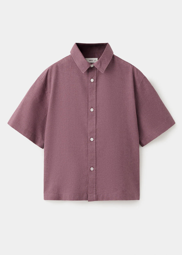 MANGO TORTUGA 27028266-63 MANGO KIDS BOY SHIRT SHORT SLEEVE