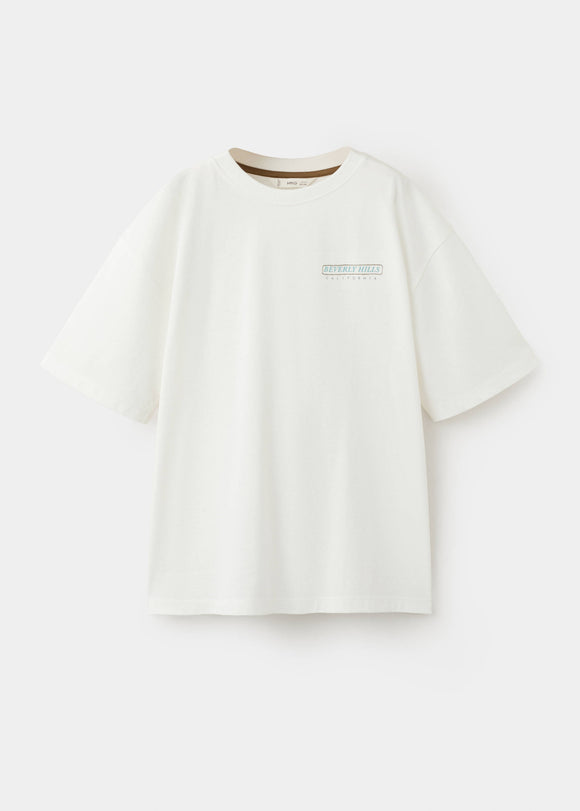 MANGO A2RODEO 27028269-02 MANGO KIDS BOY T-SHIRT SHORT SLEEVE