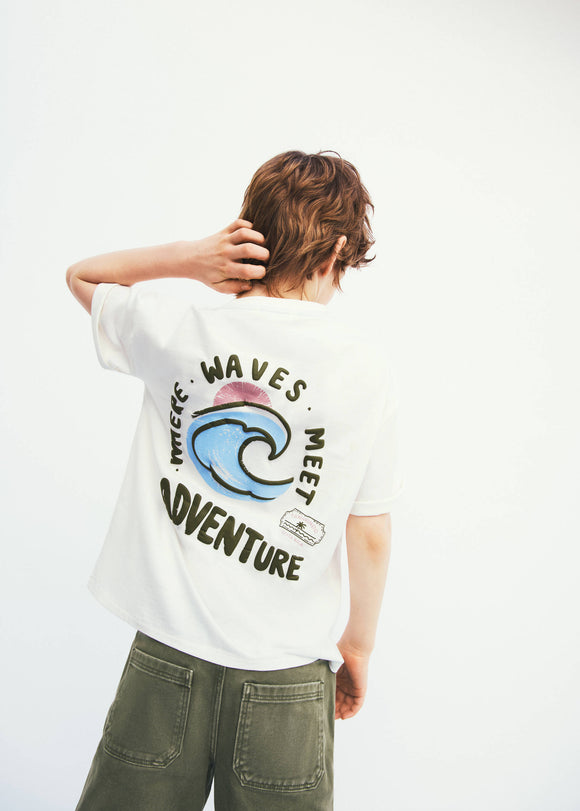 MANGO ADVEN 27028270-02 MANGO KIDS BOY T-SHIRT