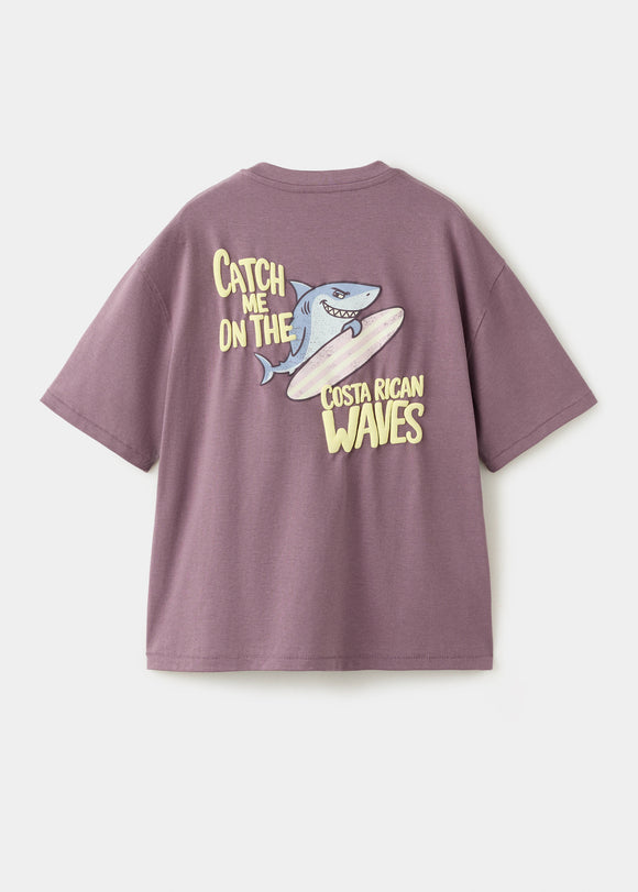 MANGO SHARK 27028271-68 MANGO KIDS BOY T-SHIRT