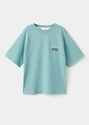 MANGO A2PETROL 27028272-46 MANGO KIDS BOY T-SHIRT SHORT SLEEVE-1
