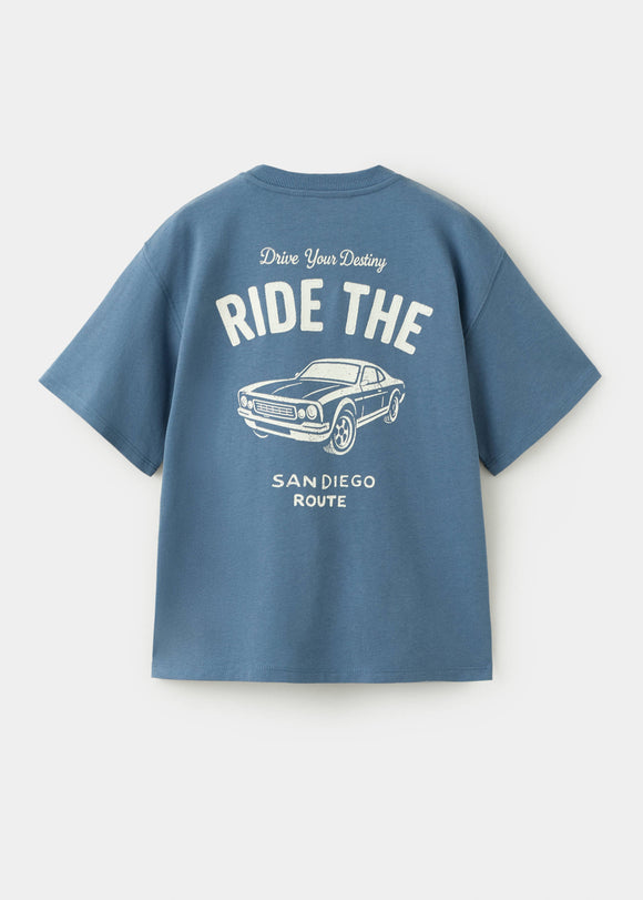 MANGO A2CAR 27028273-52 MANGO KIDS BOY T-SHIRT SHORT SLEEVE