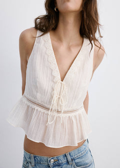 MANGO ELENA 27029078-05 MANGO WOMEN TOP