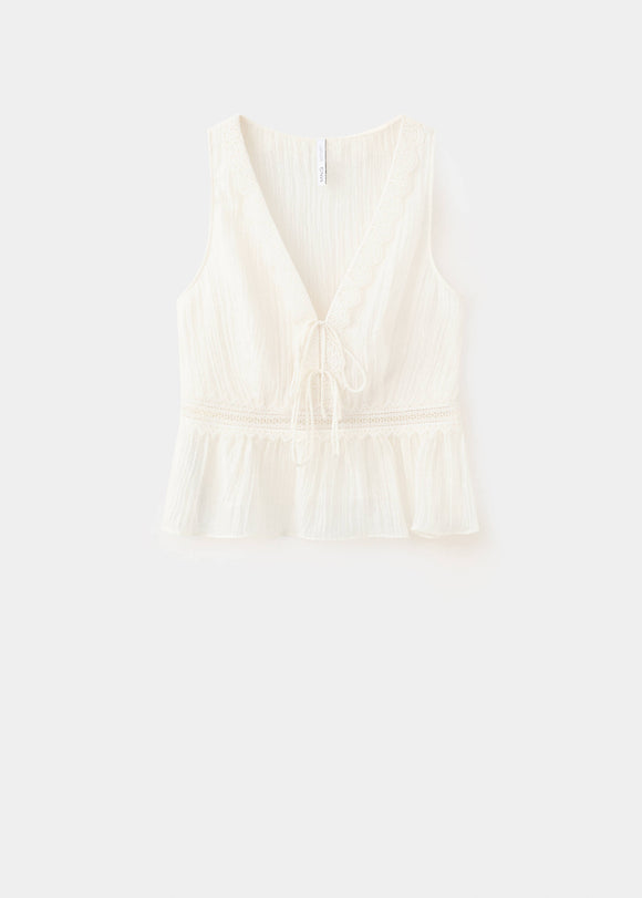 MANGO ELENA 27029078-05 MANGO WOMEN TOP