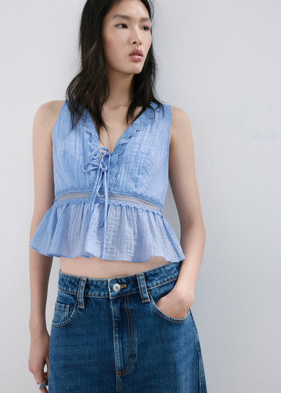 MANGO ELENA 27029078-50 MANGO WOMEN TOP