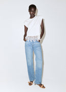 MANGO BLONDE 27029087-01 MANGO WOMEN T-SHIRT-2